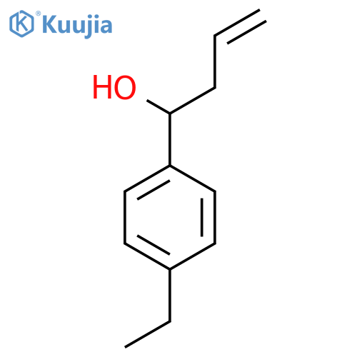 4-(4-Ethylphenyl)-1-buten-4-ol structure