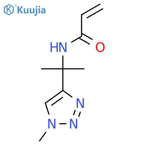 n-[2-(1-Methyl-1h-1,2,3-triazol-4-yl)propan-2-yl]prop-2-enamide structure