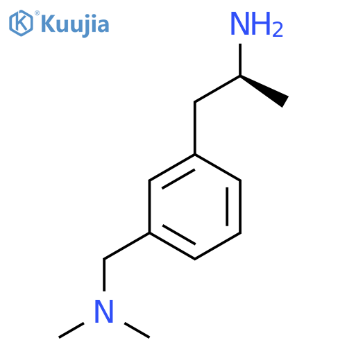 (2S)-1-{3-(dimethylamino)methylphenyl}propan-2-amine structure