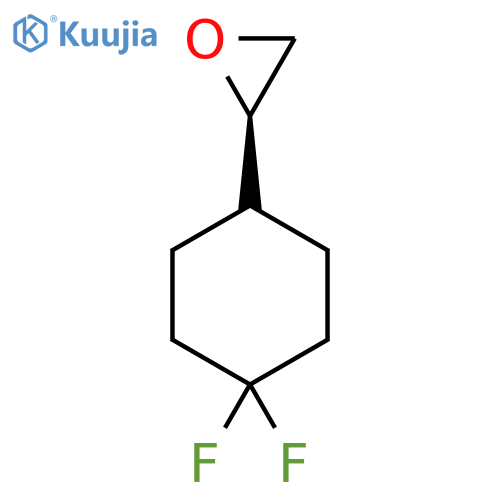 (2R)-2-(4,4-difluorocyclohexyl)oxirane structure