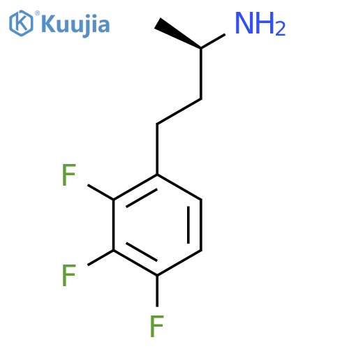 (2R)-4-(2,3,4-trifluorophenyl)butan-2-amine structure