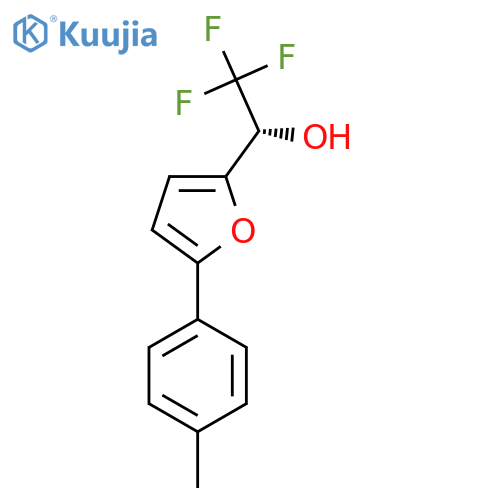 (1R)-2,2,2-trifluoro-1-5-(4-methylphenyl)furan-2-ylethan-1-ol structure