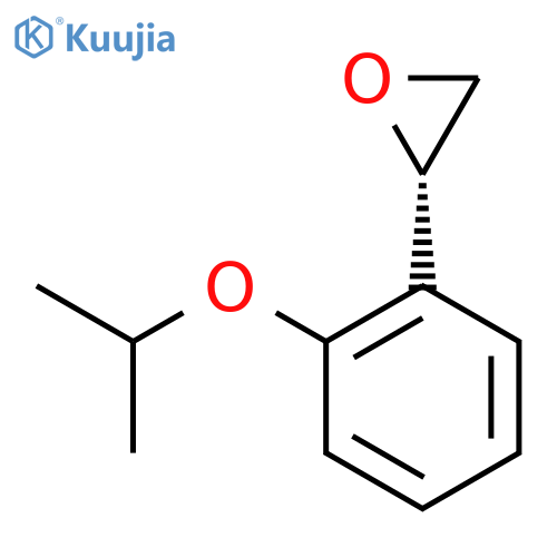(2S)-2-2-(propan-2-yloxy)phenyloxirane structure