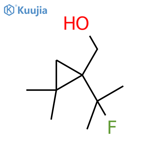 1-(2-fluoropropan-2-yl)-2,2-dimethylcyclopropylmethanol structure