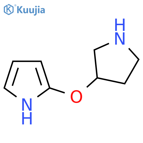 2-(pyrrolidin-3-yloxy)-1H-pyrrole structure