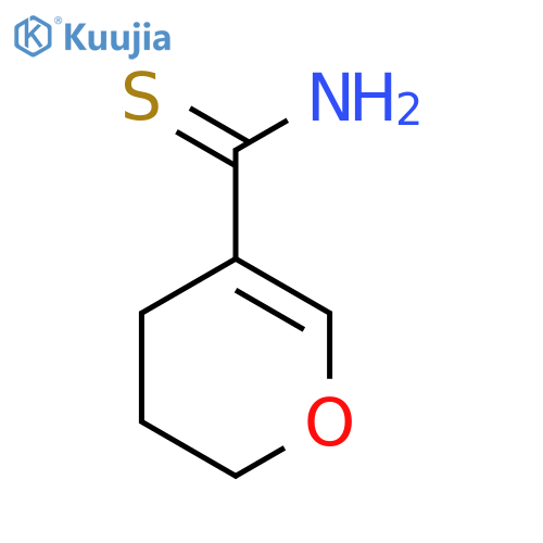 3,4-dihydro-2H-pyran-5-carbothioamide structure