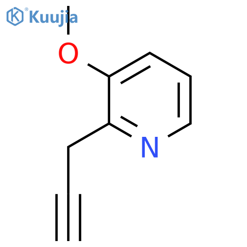 3-methoxy-2-(prop-2-yn-1-yl)pyridine structure
