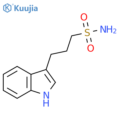 3-(1H-indol-3-yl)propane-1-sulfonamide structure
