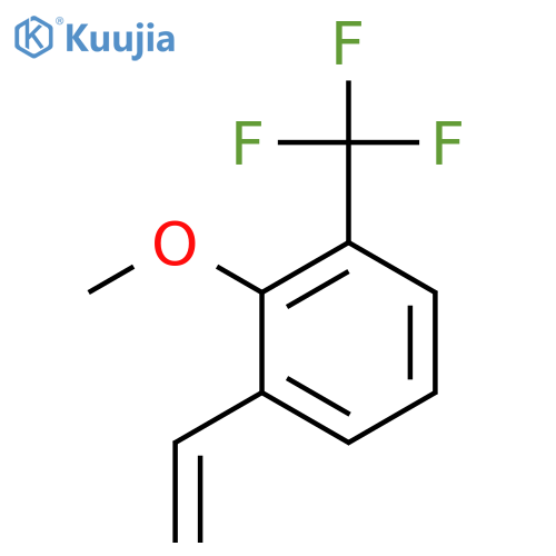 1-Ethenyl-2-methoxy-3-(trifluoromethyl)benzene structure