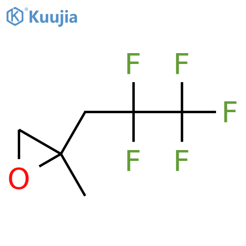 2-methyl-2-(2,2,3,3,3-pentafluoropropyl)oxirane structure