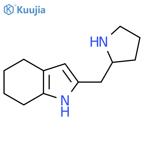 2-(pyrrolidin-2-yl)methyl-4,5,6,7-tetrahydro-1H-indole structure