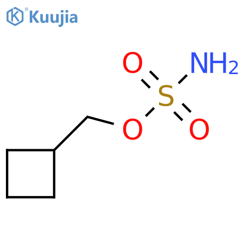 Cyclobutylmethyl sulfamate structure
