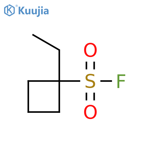 1-ethylcyclobutane-1-sulfonyl fluoride structure