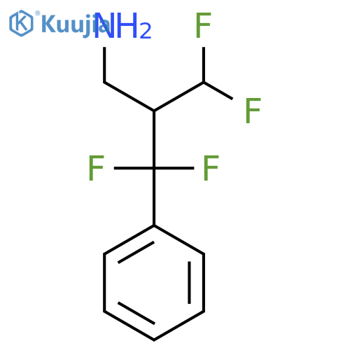 3-amino-2-(difluoromethyl)-1,1-difluoropropylbenzene structure