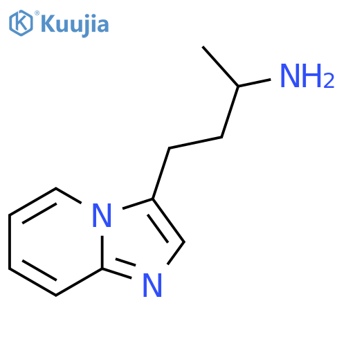 4-{imidazo1,2-apyridin-3-yl}butan-2-amine structure