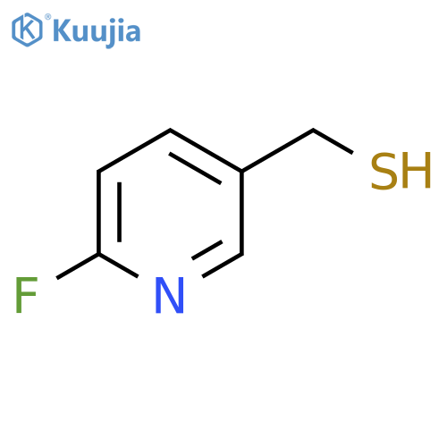 (6-fluoropyridin-3-yl)methanethiol structure