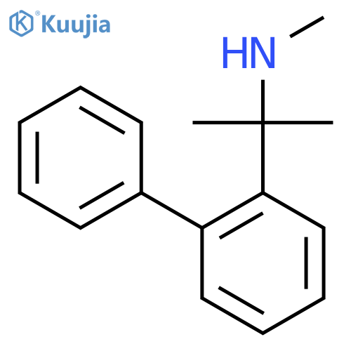 methyl2-(2-phenylphenyl)propan-2-ylamine structure