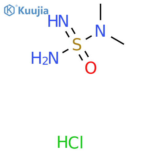 (S-aminosulfonimidoyl)dimethylamine hydrochloride structure