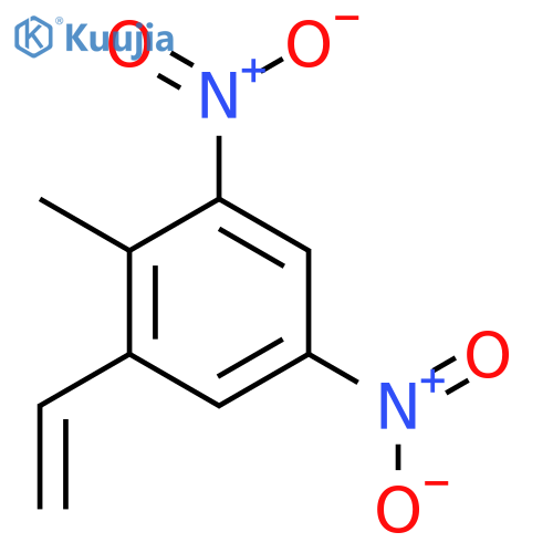 1-ethenyl-2-methyl-3,5-dinitrobenzene structure