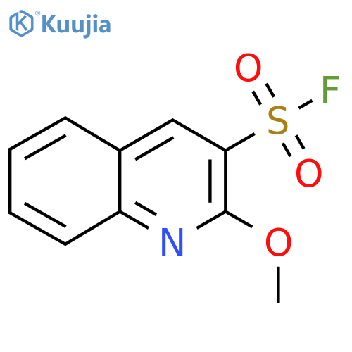 2-methoxyquinoline-3-sulfonyl fluoride structure