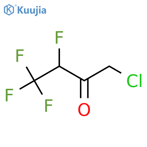 1-chloro-3,4,4,4-tetrafluorobutan-2-one structure