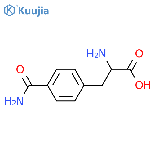 L-4-Carbamoylphenylalanine structure