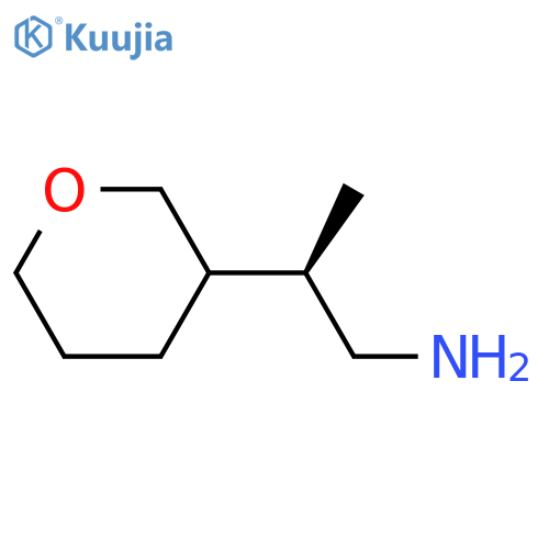 (2R)-2-(Oxan-3-yl)propan-1-amine structure