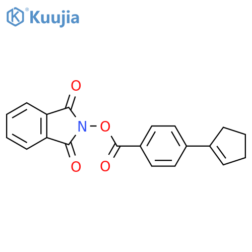 1,3-dioxo-2,3-dihydro-1H-isoindol-2-yl 4-(cyclopent-1-en-1-yl)benzoate structure
