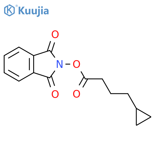 1,3-dioxo-2,3-dihydro-1H-isoindol-2-yl 4-cyclopropylbutanoate structure