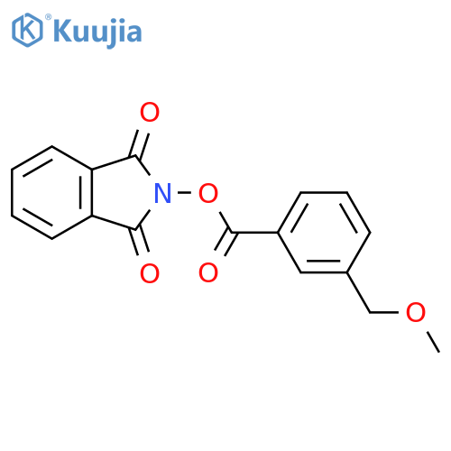 1,3-dioxo-2,3-dihydro-1H-isoindol-2-yl 3-(methoxymethyl)benzoate structure