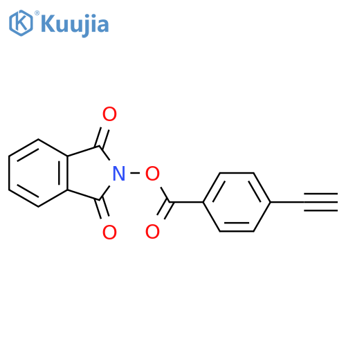 1,3-dioxo-2,3-dihydro-1H-isoindol-2-yl 4-ethynylbenzoate structure