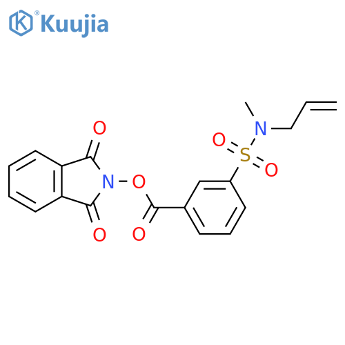 1,3-dioxo-2,3-dihydro-1H-isoindol-2-yl 3-[methyl(prop-2-en-1-yl)sulfamoyl]benzoate structure
