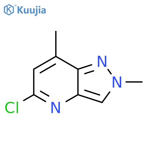 5-chloro-2,7-dimethyl-2H-pyrazolo4,3-bpyridine structure