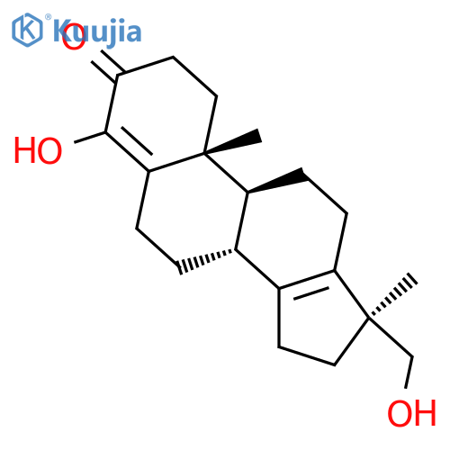 18-nor-17?-hydroxymethyl-17a-methyl-4-hydroxy-androst-4,13-dien-3-one structure
