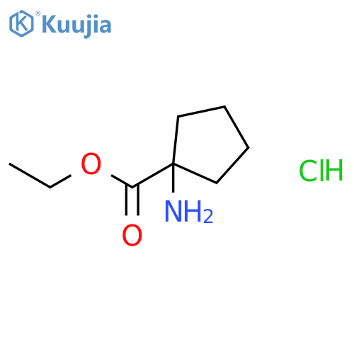 Ethyl 1-amino-cyclopentanecarboxylate Hydrochloride structure