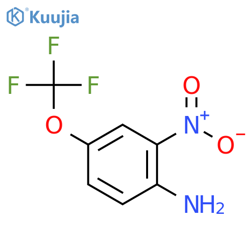 2-Nitro-4-(trifluoromethoxy)aniline structure