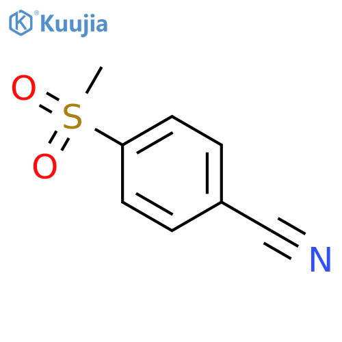 4-methanesulfonylbenzonitrile structure
