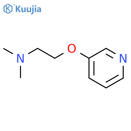 Ethanamine, N,N-dimethyl-2-(3-pyridinyloxy)- structure