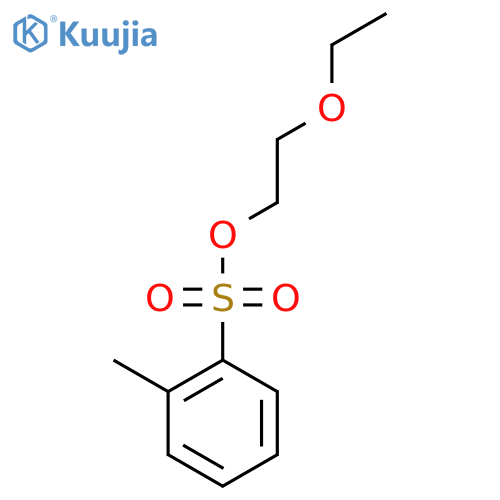 2-Ethoxyethyl 2-methylbenzene-1-sulfonate structure