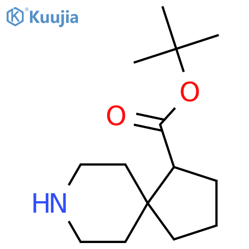 Tert-butyl 8-azaspiro[4.5]decane-1-carboxylate structure