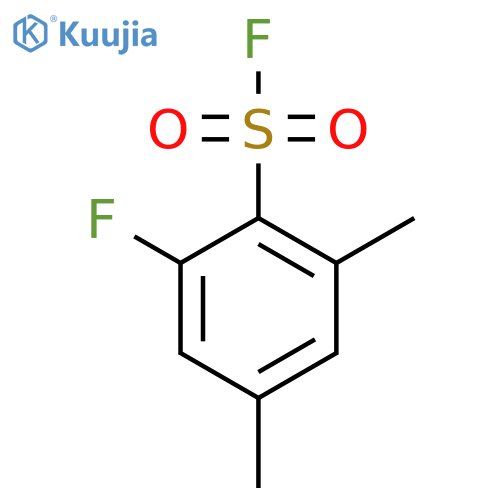 2-fluoro-4,6-dimethylbenzene-1-sulfonyl fluoride structure