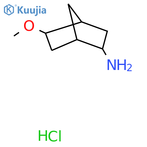 5-Methoxybicyclo[2.2.1]heptan-2-amine;hydrochloride structure