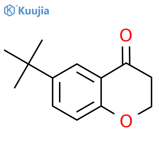 6-(tert-Butyl)chroman-4-one structure