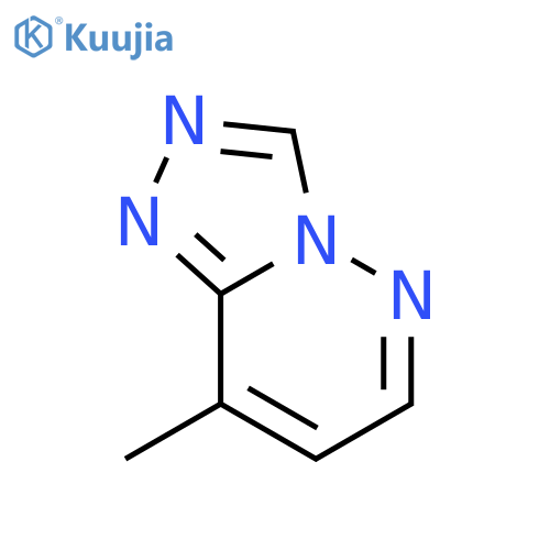 1,2,4-Triazolo[4,3-b]pyridazine, 8-methyl- structure