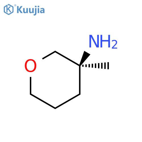 (3S)-3-Methyl-tetrahydro-pyran-3-ylamine structure