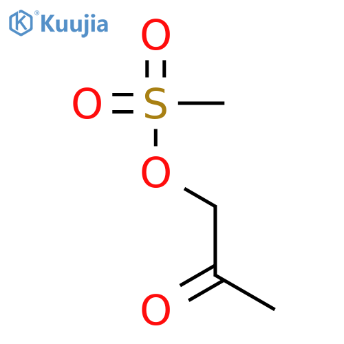 2-Propanone,1-[(methylsulfonyl)oxy]- structure