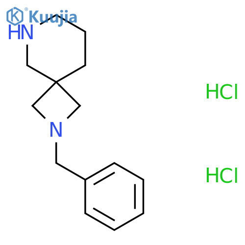 2-Benzyl-2,6-diazaspiro[3.5]nonane dihydrochloride structure