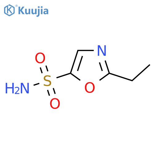 2-ethyl-1,3-oxazole-5-sulfonamide structure