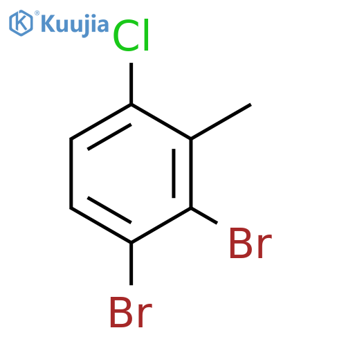 1,2-Dibromo-4-chloro-3-methylbenzene structure