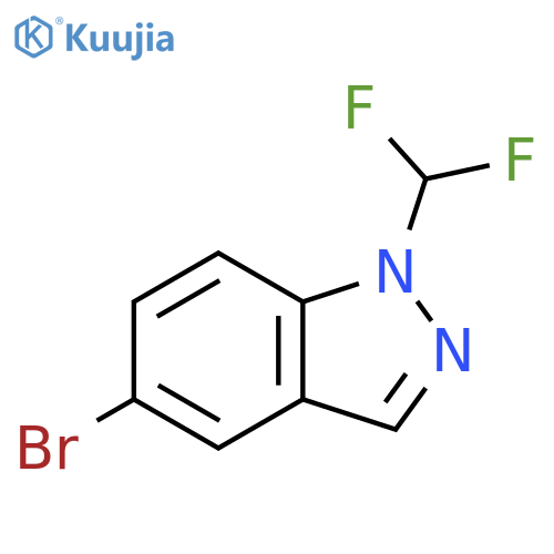 5-bromo-1-(difluoromethyl)-1H-indazole structure